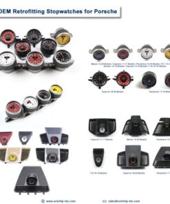 OEM Retrofitting Stopwatches
for Porsche
