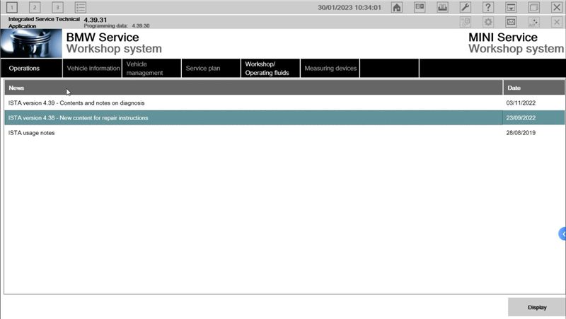 BMW ISTA 4.39.31