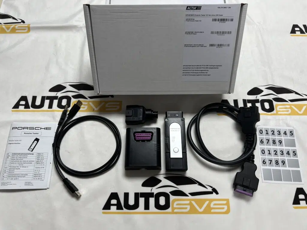 How to use Porsche piwis 3 with pt4g vci original?