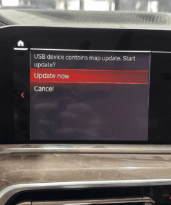BMW MGU ID7 Live Map Update