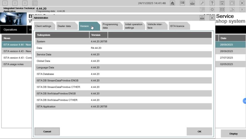 ISTA 4.44.20