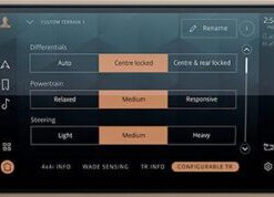 Discovery 5 Configurable Terrain Response
  mode