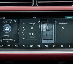 Range Rover 2017 Seat Massage