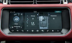 Range Rover 2017 Seat Massage