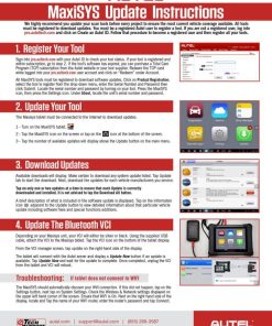 Alternative view of Autel ms905 Total Care Program Subscription for 1-yr