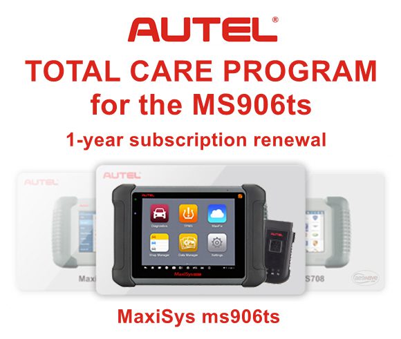 Autel ms906ts Total Care Program Subscription for 1-yr