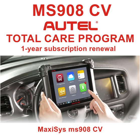 Autel ms908CV Total Care Program Subscription for 1-yr (Autel TCP)
