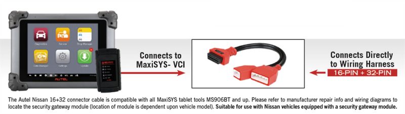 Nissan 16+32 ByPass Cable - Image 3