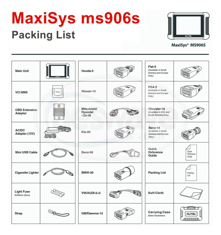 Autel MaxiSYS MS906s with 1-yr Updates and Warranty - Image 2