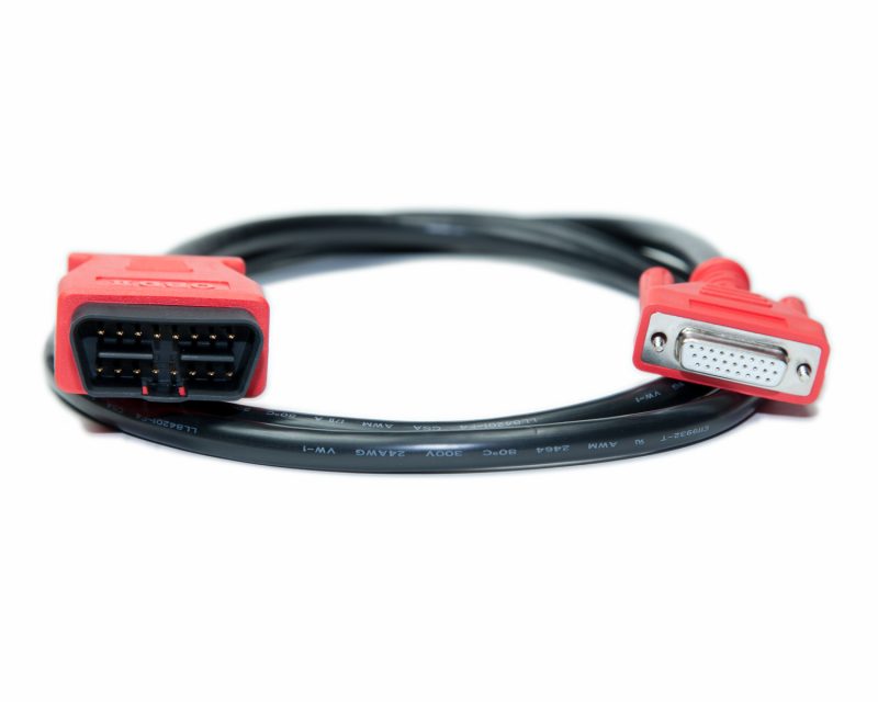 J-2534 Main Cable for Autel MaxiSys Pro 908p, SP, Elite, and ADAS (White 26-pin female)