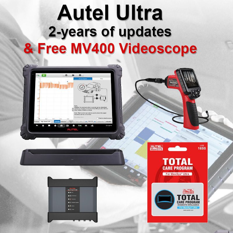 Autel MaxiSys Ultra with 2 years Update and MV400
