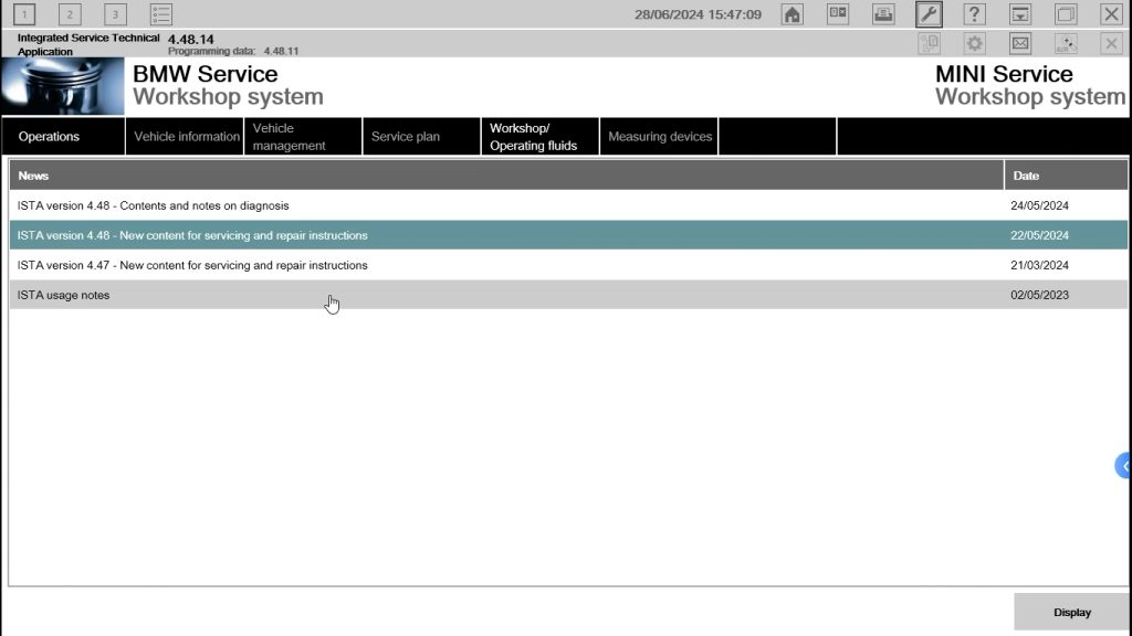 BMW ISTA 4.48.12