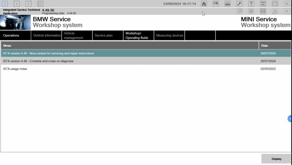 BMW ISTA 4.49.30