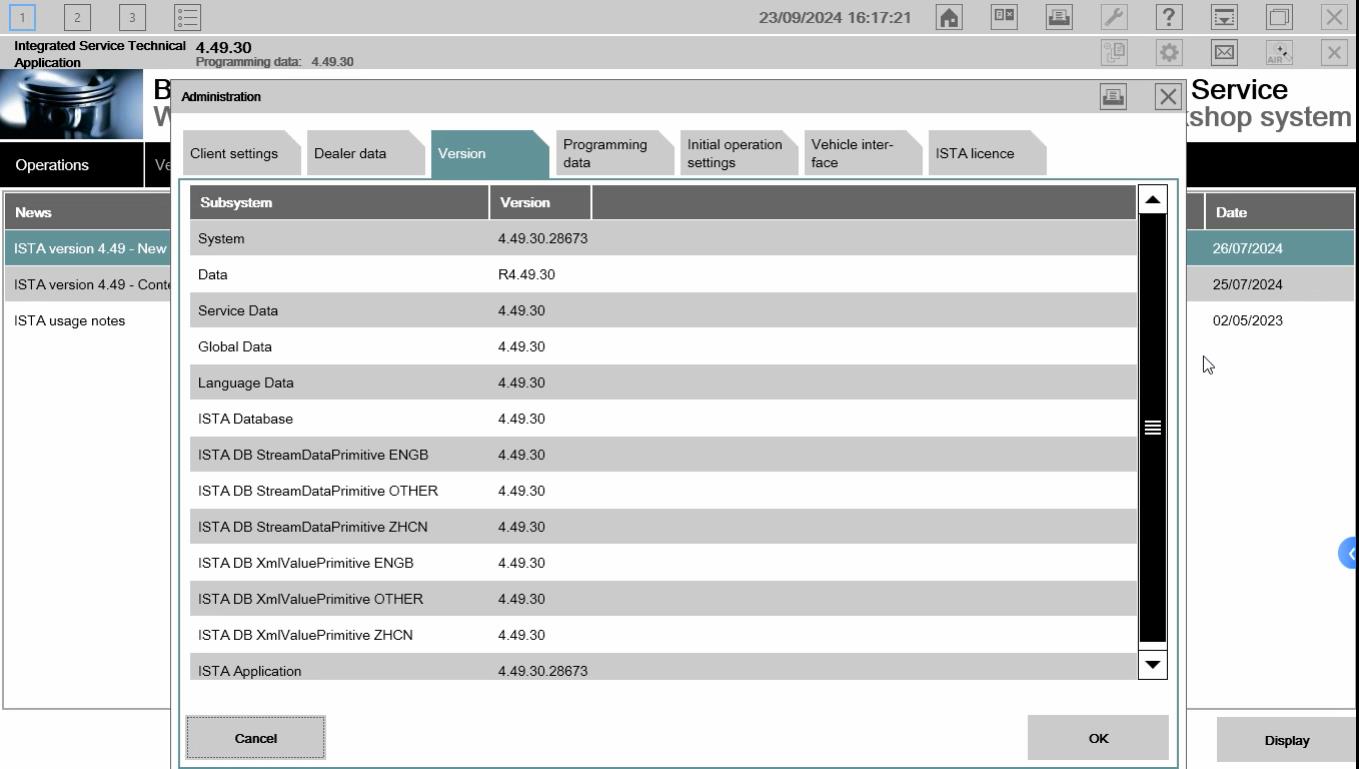 BMW ISTA 4.49.30