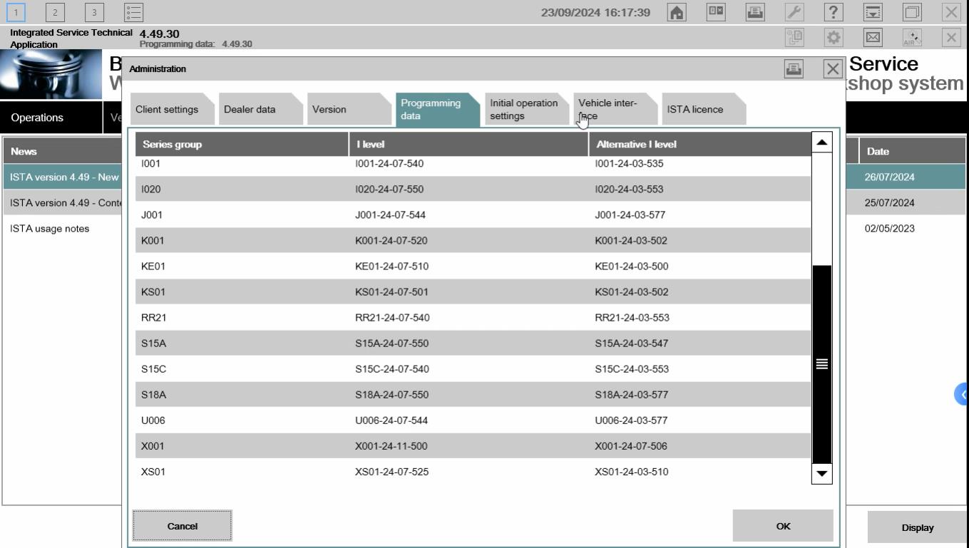 BMW ISTA 4.49.30