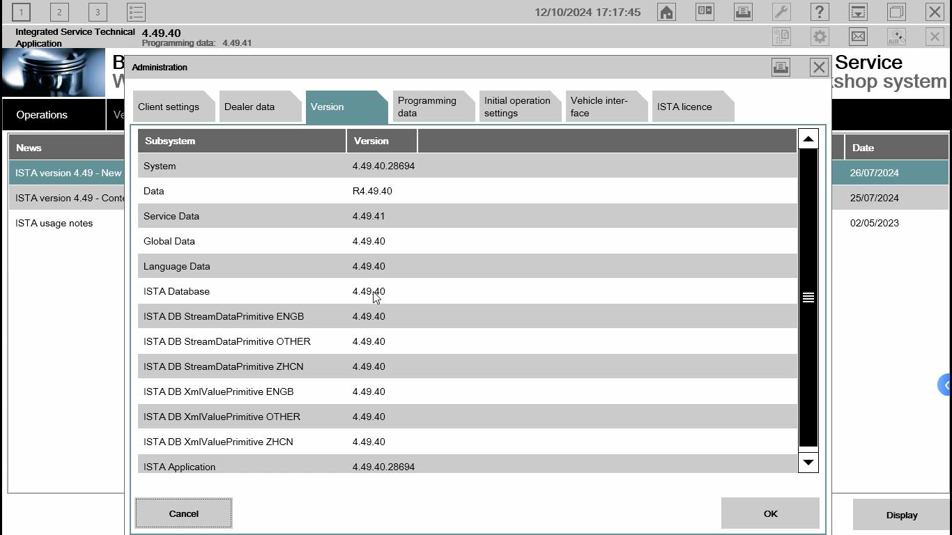 BMW ISTA 4.49.40