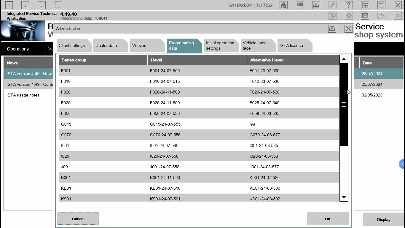 BMW ISTA 4.49.40