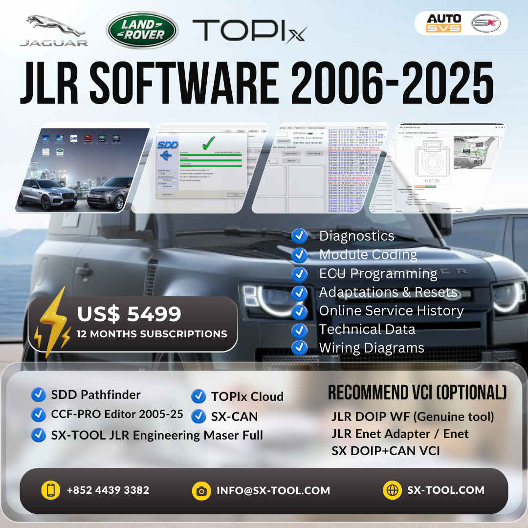 JLR Ultimate Software 2025