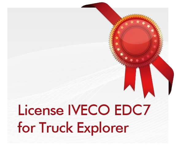 Additional IVECO EDC7 License for AUTOVEI IVECO Trucks