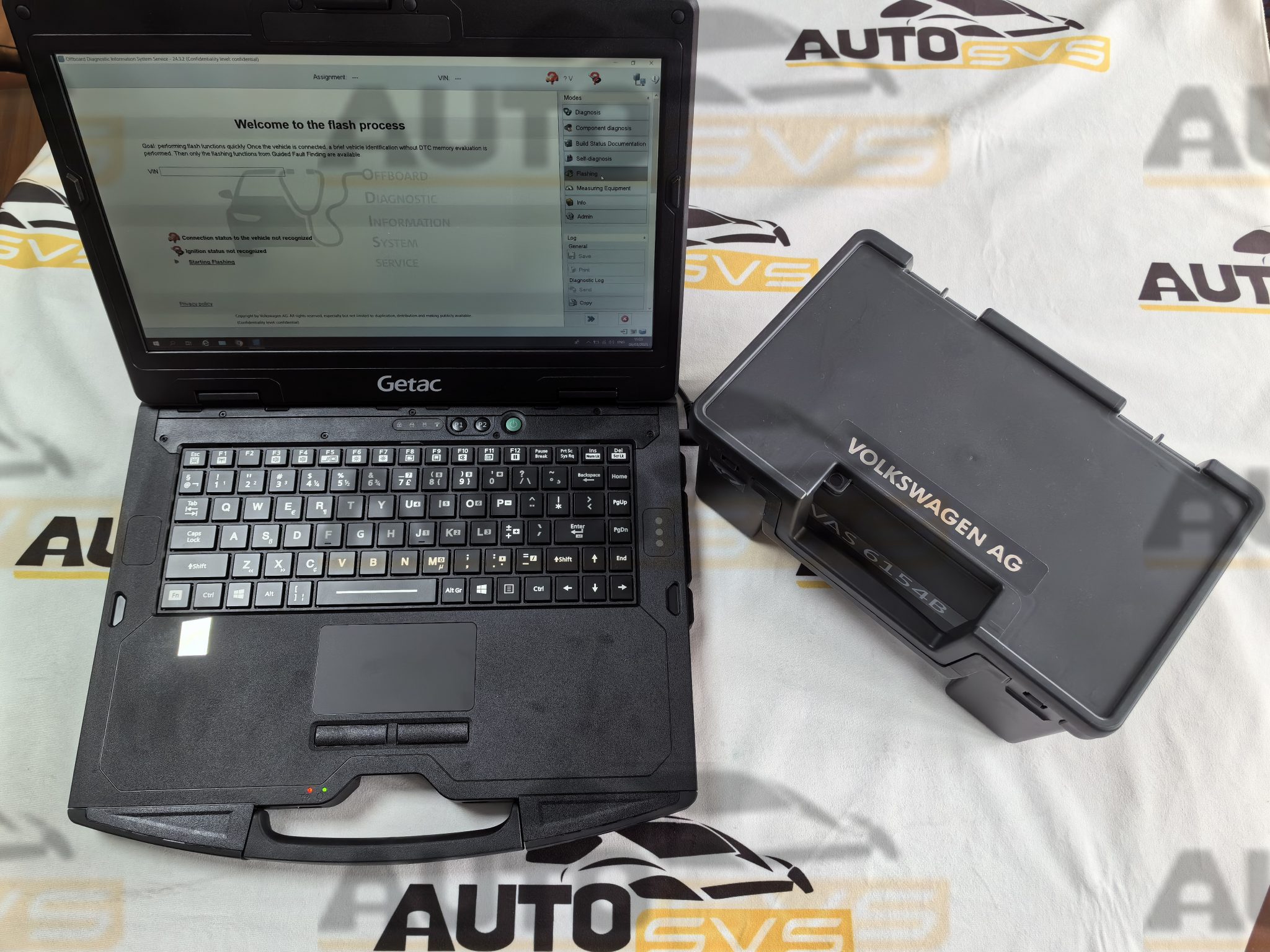 VAG Genuine VAS6154B Diagnostic Interface and VAS6150F Laptop with Odis System - Image 4