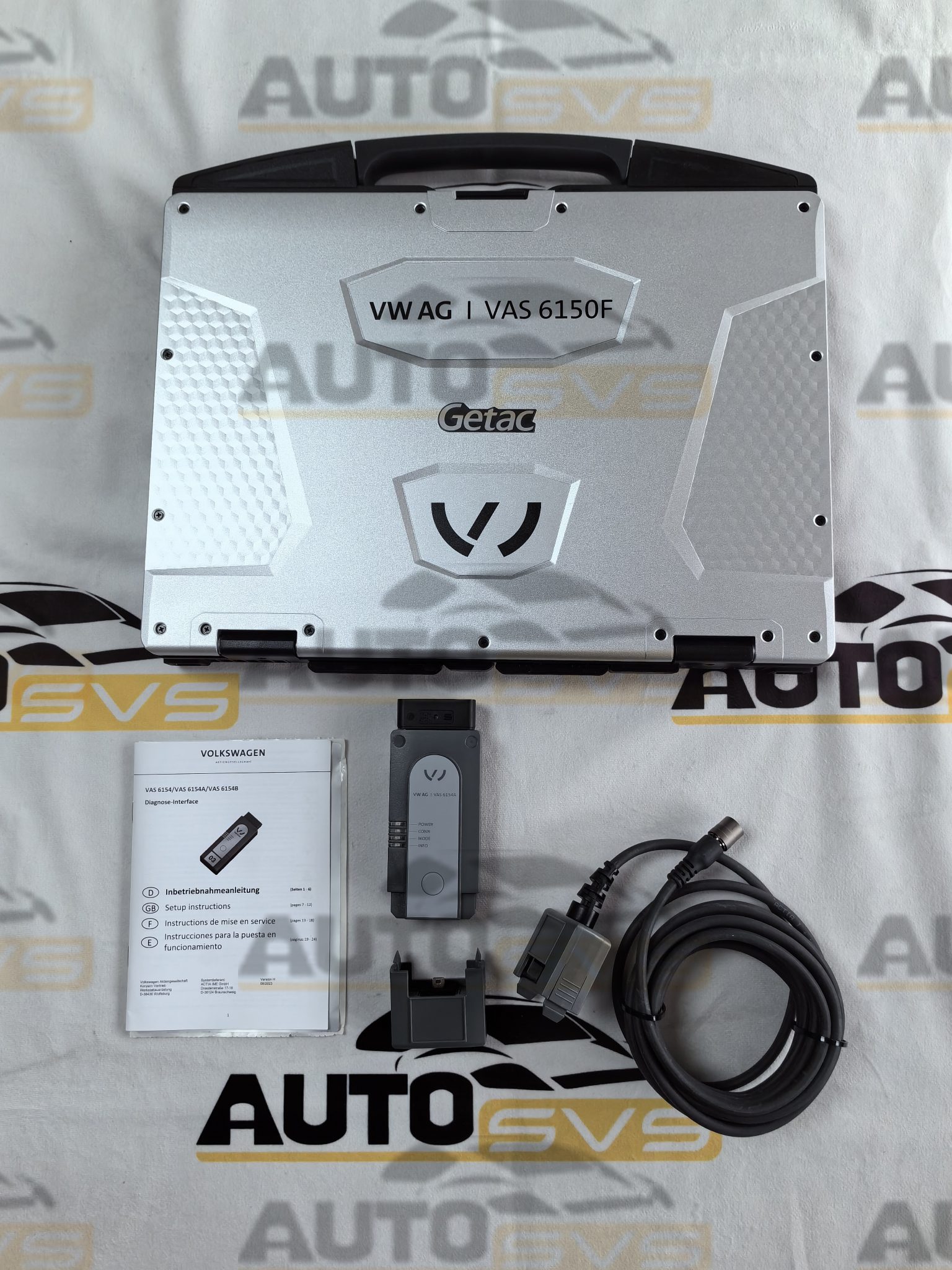 VAG Genuine VAS6154B Diagnostic Interface and VAS6150F Laptop with Odis System