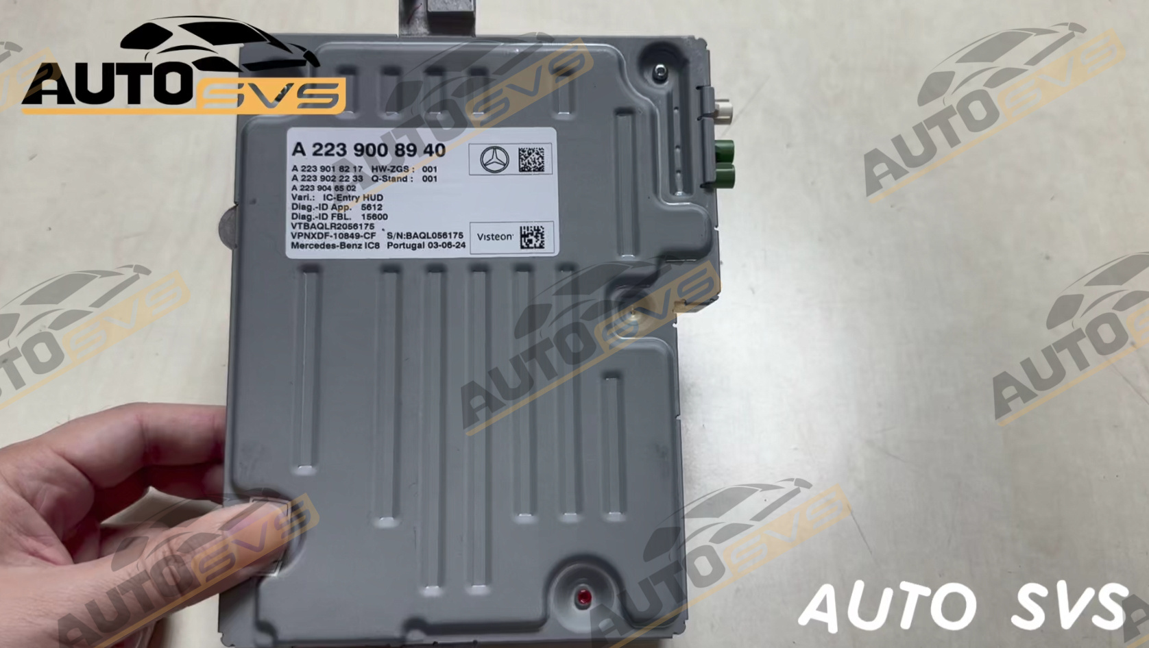 Original Complete Control Unit A2239008940 with HUD for Mercedes