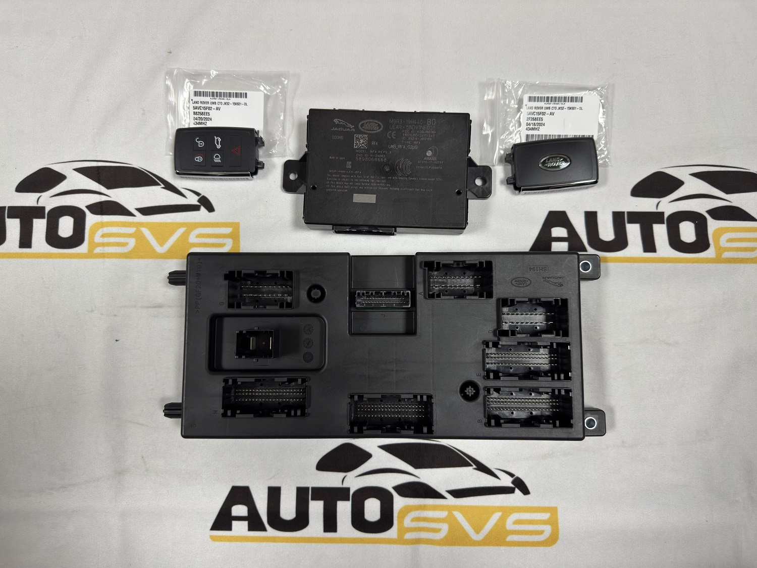JLR All-Key-Lost Package: BCM + KVM Module + 434MHz Keys