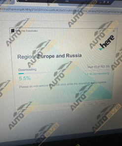 USA to Europe Map Region Convert for JLR Old IMC