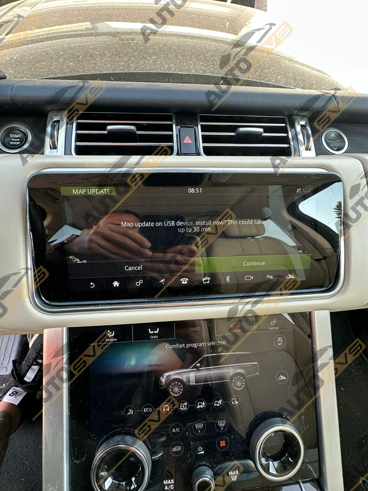 USA to Europe Map Region Convert for JLR Old IMC