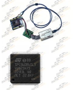 SPC5 Automotive MCU Programmer with 10pcs SPC560B60L3 Virgin Chips