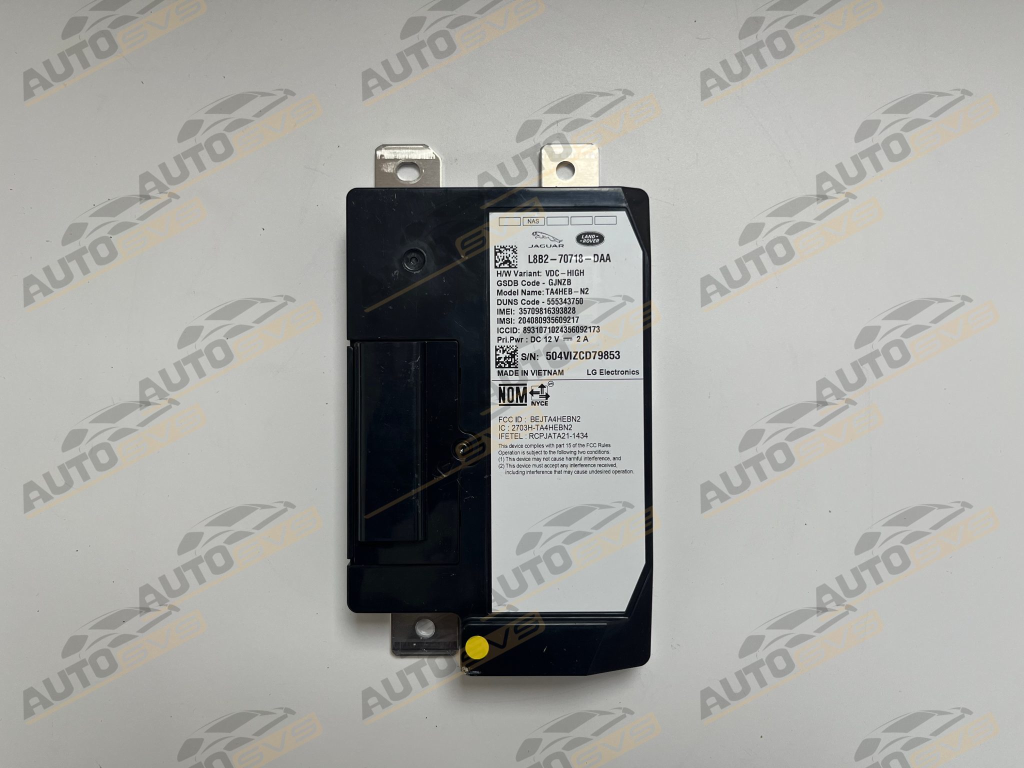 TCU L8B2-70718-DAA Telematics Control Module Genuine for Land Rover