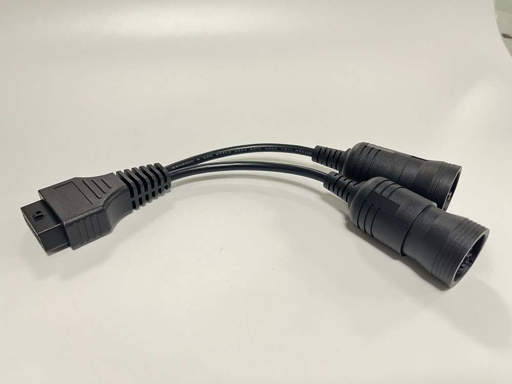 6+9Pin J1939 Diagnostic Cable for Older Cummins Transmission Control Units
