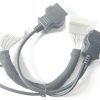Nissan 40pin Y cable with OBDM2F