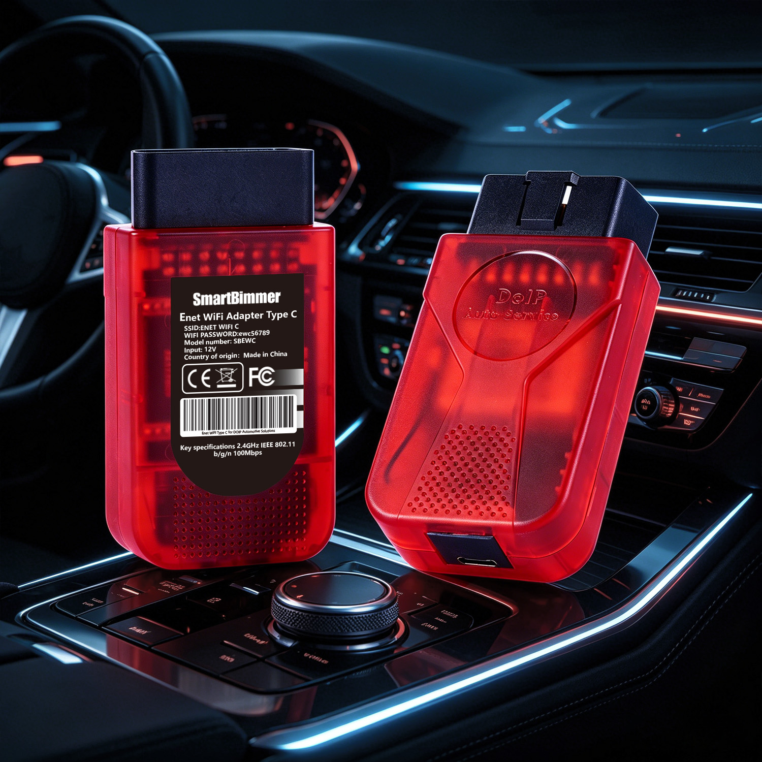 SmartBimmer ENet WiFi adapter Type C