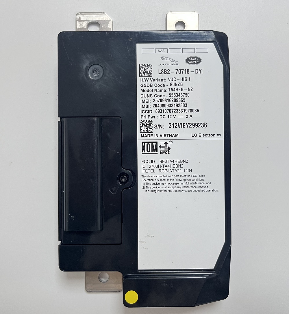 Transmission Control Unit TCU L8B2-70718-DY for Land Rover