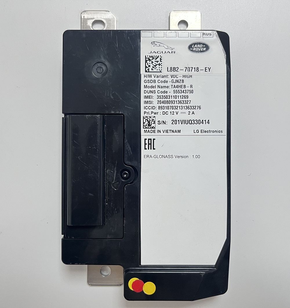 Transmission Control Unit TCU L8B2-70718-EY for Land Rover