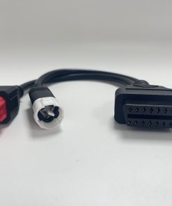 3Pin + 6Pin 2in1 Motorcycle OBD2 Adapter Diagnostic Connector For Yamaha