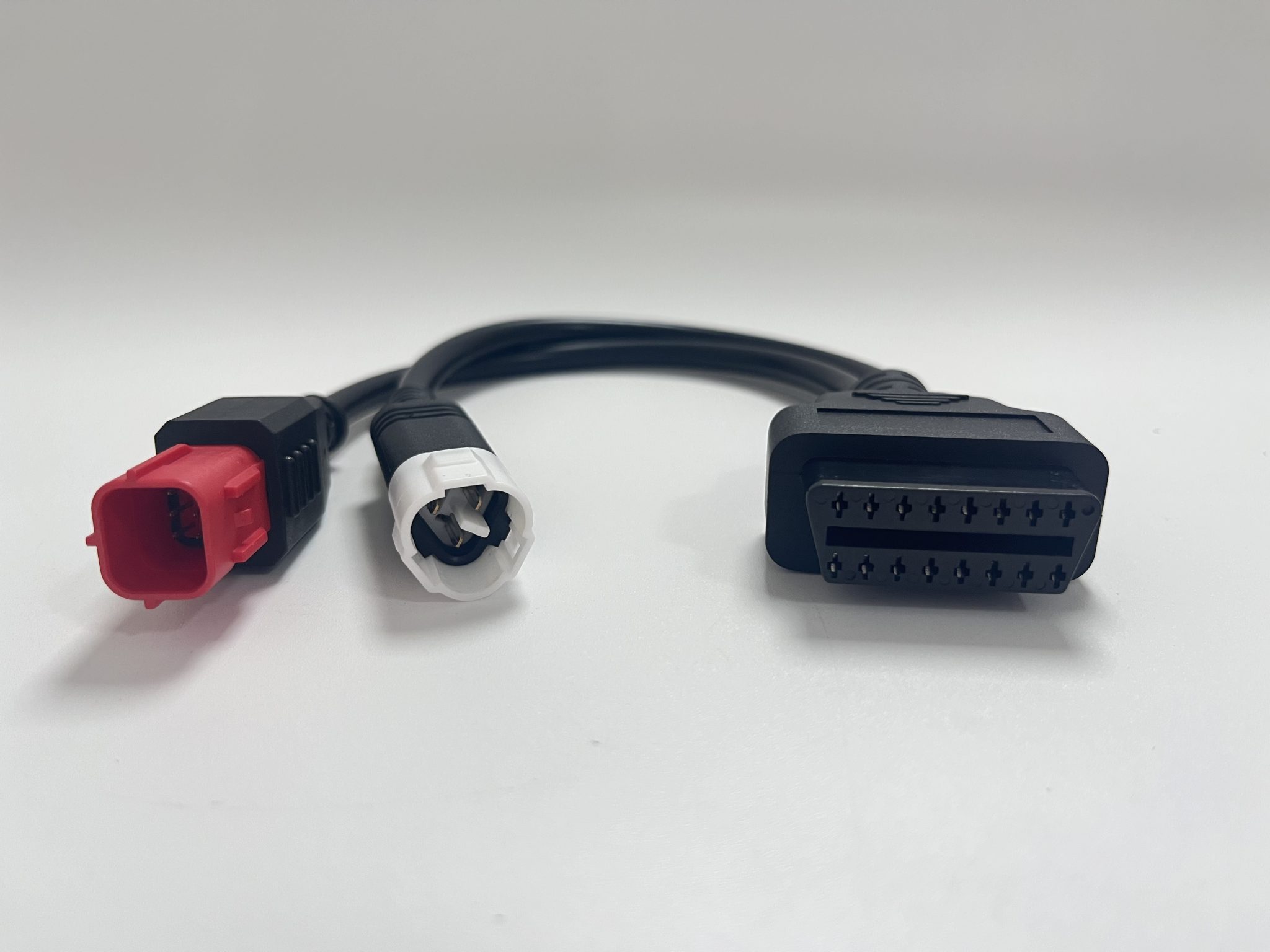 3Pin + 6Pin 2in1 Motorcycle OBD2 Adapter Diagnostic Connector For Yamaha