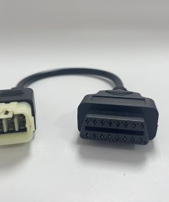 Motorcycle Motobike Customised 6-Pin OBD2 Cable Connector for Kawasaki