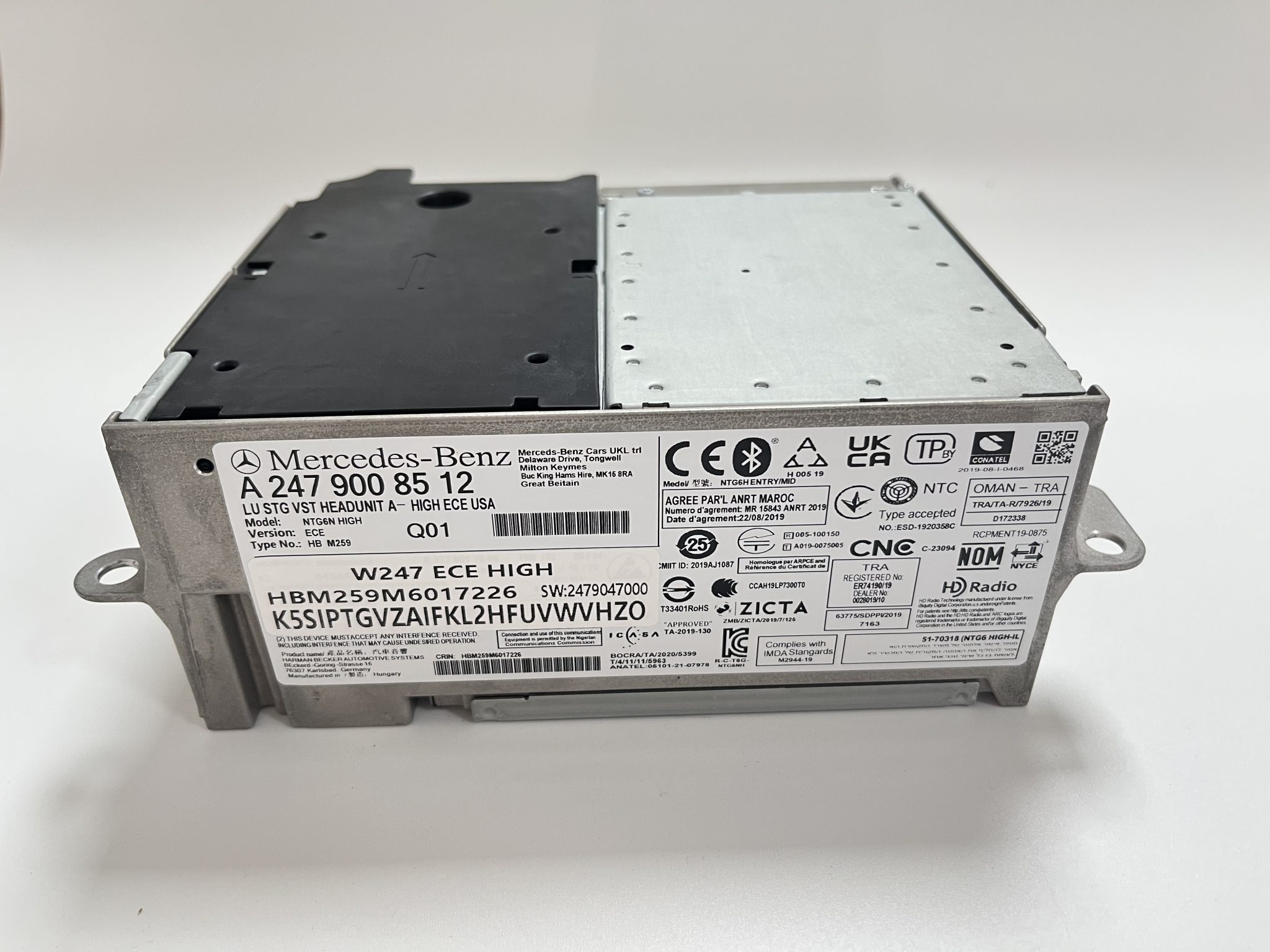 Genuine Control Unit Complete A2479008512 with Launch Code for Mercedes Benz
